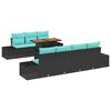 vidaXL Ensemble de salle &agrave; manger pour jardin 8 pc 7-Nombre de places