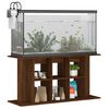 vidaXL Support d'aquarium chêne marron 120x40x60 cm bois d'ingénierie