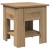 vidaXL Table basse ch&ecirc;ne artisanal 40x40x42 cm bois d'ing&eacute;nierie