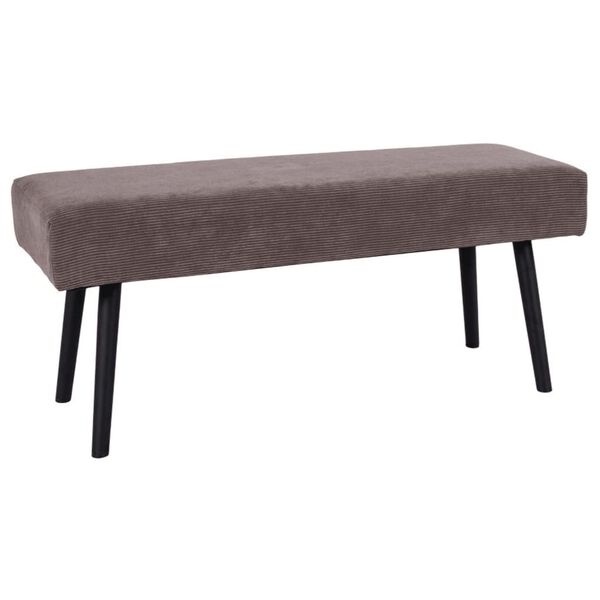 House Nordic Banc Lyla 35x100x44 cm Gris fonc&eacute;