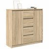 vidaXL Buffet et tiroirs ch&ecirc;ne sonoma 100,5x35x98,5 cm bois ing&eacute;nierie