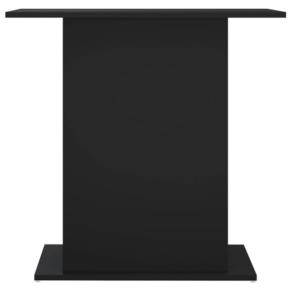 vidaXL Support pour aquarium noir 75x36x72,5 cm bois d'ing&eacute;nierie