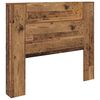vidaXL T&ecirc;te de lit Bois ancien 120 x 15 x 103,5 cm Bois d'ing&eacute;nierie