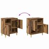 vidaXL Buffets 3 pcs Bois Ancien 60 x 35 x 70 cm Bois d'ing&eacute;nierie