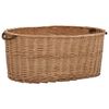 vidaXL Panier &agrave; bois de chauffage poign&eacute;es de transport 78x54x34 cm