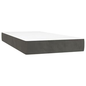 vidaXL Matelas de lit &agrave; ressorts ensach&eacute;s fermet&eacute; moyenne 100x190x20 cm double velours