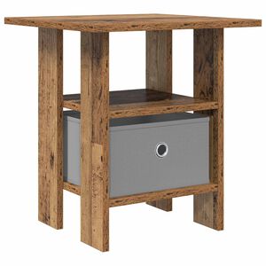 vidaXL Table de chevet Bois ancien 41 x 40 x 45 cm Bois d'ing&eacute;nierie
