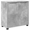 vidaXL Armoire de lavabo de salle de bain Gris béton 60 x 30 x 60 cm
