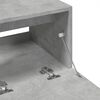 vidaXL Armoire d'&eacute;vier gris b&eacute;ton 78x37x59 cm Bois d'ing&eacute;nierie
