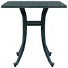 vidaXL Table de jardin vert 53x53x53 cm aluminium coul&eacute;