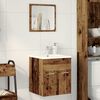 vidaXL Ensemble de meubles salle de bain 2 pcs bois d'ing&eacute;nierie