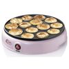Bestron Appareil &agrave; poffertjes hollandais APFM700SDP 800 W Rose
