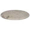 vidaXL Dessus de table Gris &Oslash;50x2,5 cm Marbre