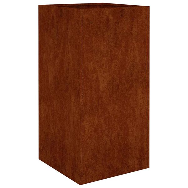 vidaXL Jardini&egrave;re 40x40x80 cm acier corten
