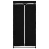 vidaXL Garde-robe Noir 75x50x160 cm