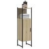 vidaXL Armoire de salle de bain ch&ecirc;ne sonoma 33x33x120,5 cm