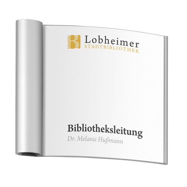 MOEDEL Plaque de porte Sidney 14,8x16,7x1,7 cm