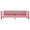 vidaXL Lit de repos sans matelas rose 80x200 cm velours