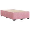vidaXL Cadre de lit sans matelas rose 120x190 cm velours