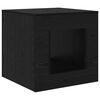 vidaXL Coffee Table Ch&ecirc;ne noir 51.5 x 50 x 50 cm Engineered Wood