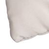 vidaXL Coussin cr&egrave;me pour balancelle 120 cm