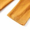 T-shirt enfants &agrave; manches longues ocre fonc&eacute; 128