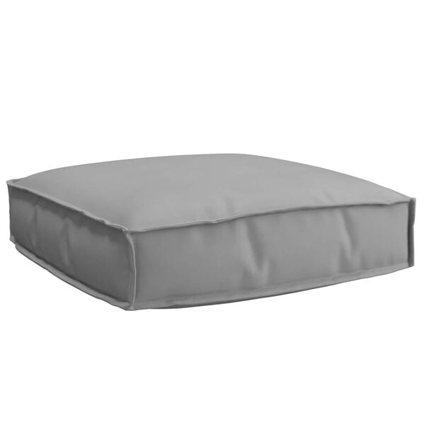 vidaXL Coussin Gris 60 x 60 x 12 cm Tissu Oxford
