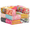 vidaXL Pouf modulaire Patchwork Tissu
