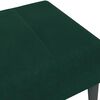 vidaXL Repose-pied vert fonc&eacute; 77x55x31 cm velours