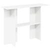 vidaXL Table console Blanc 100 x 30 x 75 cm Bois d'ing&eacute;nierie