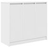 vidaXL Buffet blanc 85x34x76 cm bois d’ingénierie