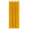 vidaXL Rideaux occultants 2 pcs Jaune moutarde 140 x 245 cm Velours
