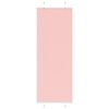 vidaXL Store plissé rose 75x200 cm largeur du tissu 74,4 cm polyester