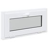 vidaXL Fen&ecirc;tre de sous-sol RISOR 80 x 40 cm PVC et verre