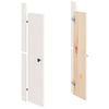 vidaXL Portes de cuisine d'ext&eacute;rieur blanc 50x9x82 cm bois pin massif