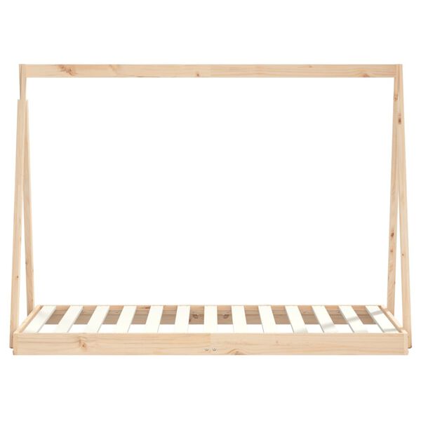 vidaXL Cadre de lit pour enfant 80x160 cm bois de pin massif