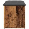 vidaXL Banc de rangement vieux bois 82x42x45 cm bois d'ing&eacute;nierie