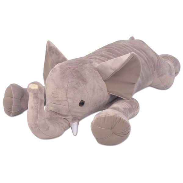 vidaXL &Eacute;l&eacute;phant jouet en peluche XXL 95 cm