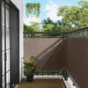 vidaXL &Eacute;cran de balcon Taupe 110 x 600 cm Tissu Oxford