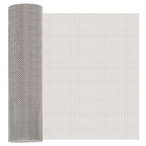 vidaXL &Eacute;cran en maille 40 x 1000 cm 8 Mesh Acier Inoxydable 201
