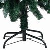 vidaXL Sapin de Noël artificiel Vert 150 cm PVC, Acier et Plastique