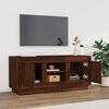 vidaXL Meuble TV chêne marron 102x35x45 cm bois d'ingénierie