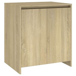 vidaXL Buffet Ch&ecirc;ne sonoma 70x41x75 cm Bois d'ing&eacute;nierie