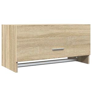 vidaXL Garde-robe ch&ecirc;ne sonoma 70x32,5x35 cm bois d'ing&eacute;nierie