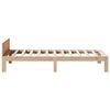 vidaXL Cadre de lit sans matelas 90x200 cm bois de pin massif