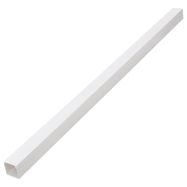 vidaXL Goulotte de c&acirc;ble 50x25 mm 30 m PVC