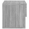 vidaXL Tables de chevet murales 2 pcs Sonoma gris