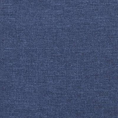 vidaXL Matelas de lit à ressorts ensachés Bleu 80x200x20 cm Tissu