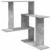 vidaXL &Eacute;tag&egrave;re Murale Gris b&eacute;ton 67 x 67 x 87 cm Bois d'ing&eacute;nierie