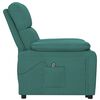 vidaXL Fauteuil Vert fonc&eacute; Tissu